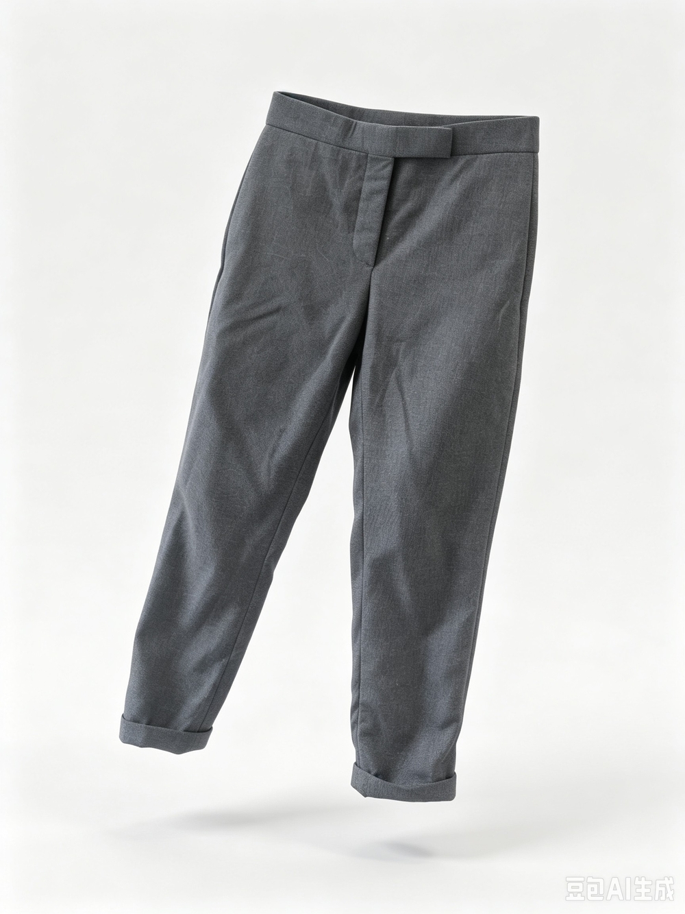 Thom Browne   Gray Cropped Pant